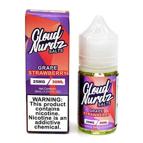 Cloud Nurdz Salt 30ML Grape Strawberry