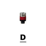 Delrin drip tip : D (Red)