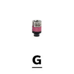 Delrin drip tip : G (Light Pink)
