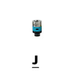 Delrin drip tip : J (Light Blue)