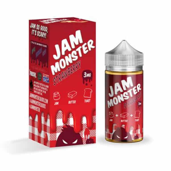 Jam Monster Eliquid 100ML Strawberry