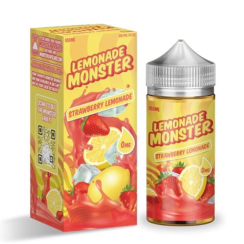 Lemonade Monster Strawberry Lemonade Jam Monster 100ml 1