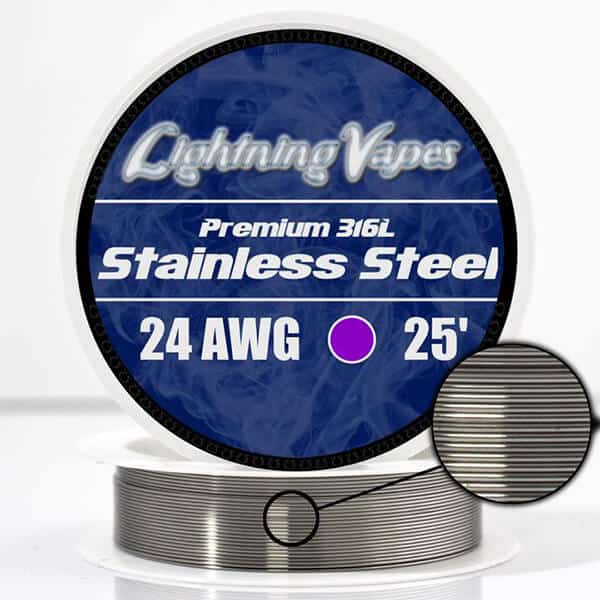 Lighting Vape 316 Stainless Steel 24G