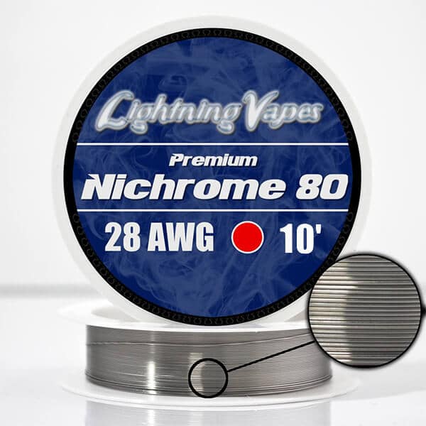 Lighting Vape Nichrome 80 28G