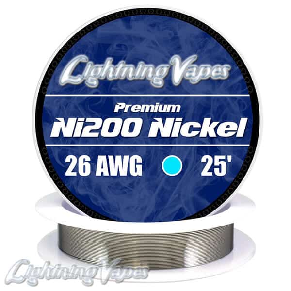 Lightning Vape Ni200 Premium NON RESISTANCE 26G
