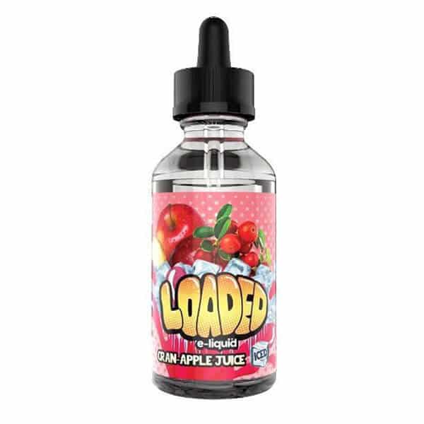 Loaded E liquid 120ml Cran Apple Juice ICE
