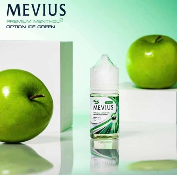 Mevius Ice Premium Menthol Saltnic 30ML 30MG Option Green 1