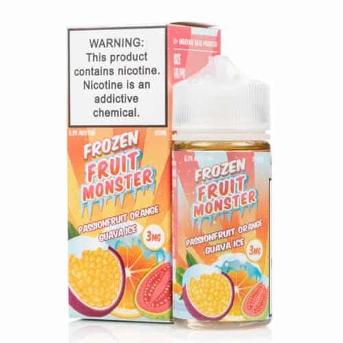 Passion Fruit Orange Guawa Ice by Frozen Fruit Monster 100ML 3MG
