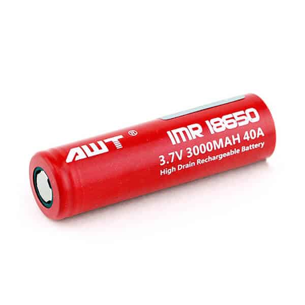 RED AWT 18650 Batteries 1 1