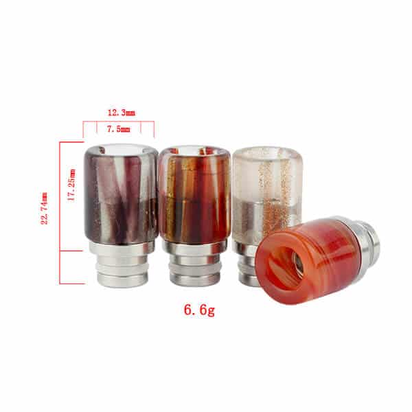 SS Tempered Glass Drip Tip 2