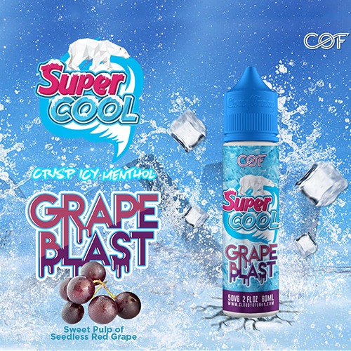 Super Cool 60ML Grape Blast 1