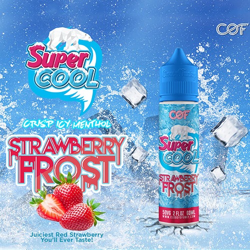 Super Cool 60ML Strawberry Frost 1