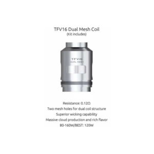 TFV16 Coil Smok 0 12 Dual Mesh