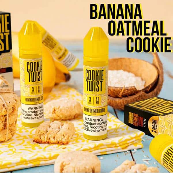 Twist E Liquid Banana Oatmeal Cookie 2
