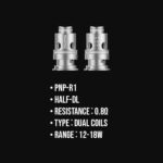 PnP-R1 Dual Coil 0.8ohm
