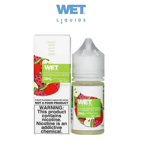WET Liquid Salinic Watermelon Apple 1