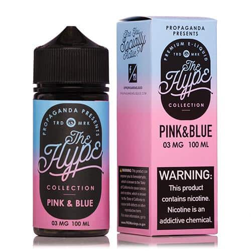 the hype collection pink blue