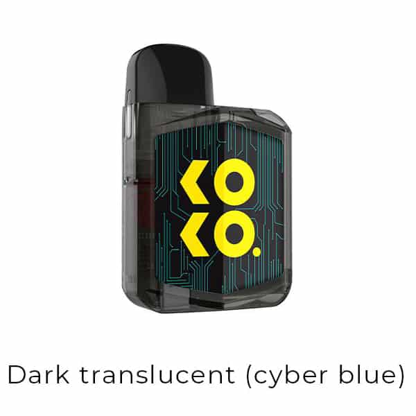 Koko Prime Vision 18W Pod Dark Translucent Cyber Blue