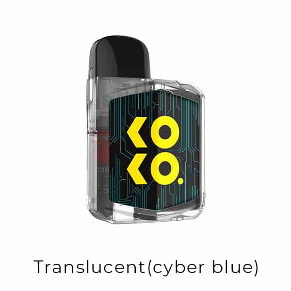 Koko Prime Vision 18W Pod Translucent Cyber Blue
