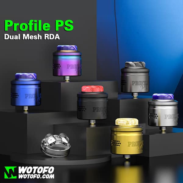 Wotofo Profile PS Dual Mesh RDA 1
