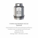 0.15ohm Dual Meshed Coil