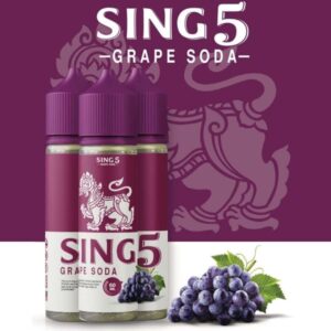 Sing5 Grape Soda 60ml 1
