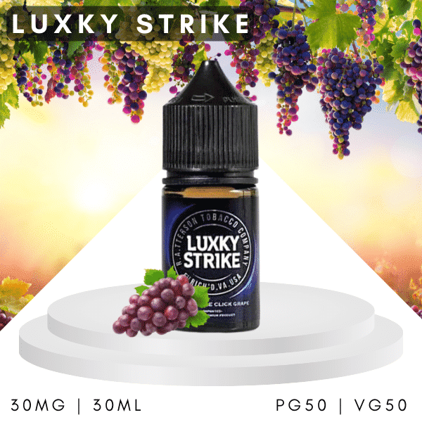 Luxky Strike Saltnic Grape