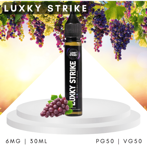 Luxky Strike freebase grape