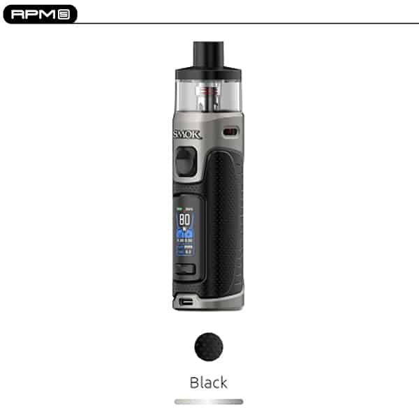 RPM 5 Pod Kit Smoktech Black