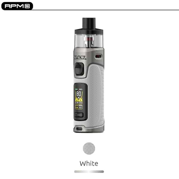 RPM 5 Pod Kit Smoktech White