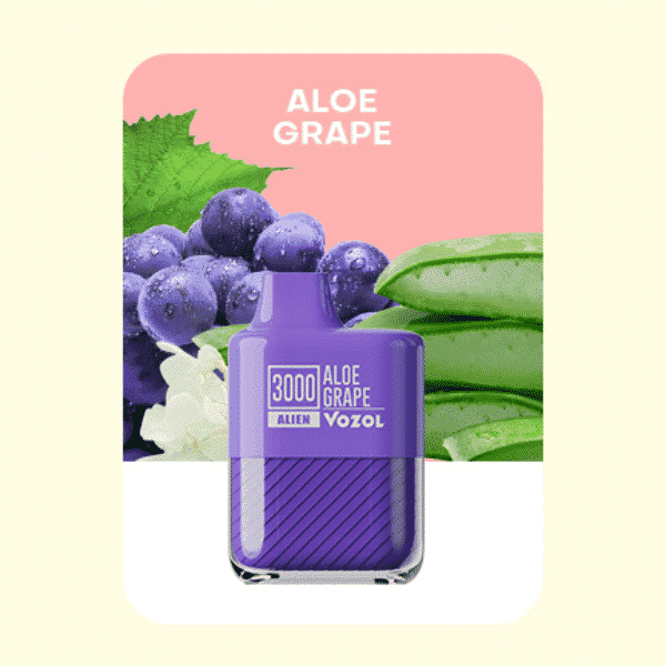 VOZOL Alien 3000 Disposable Kit Aloe Grape