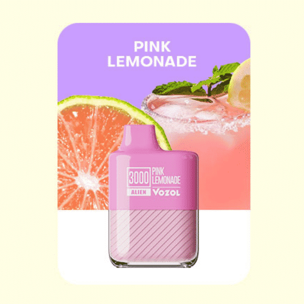 VOZOL Alien 3000 Disposable Kit Pink Lemonade