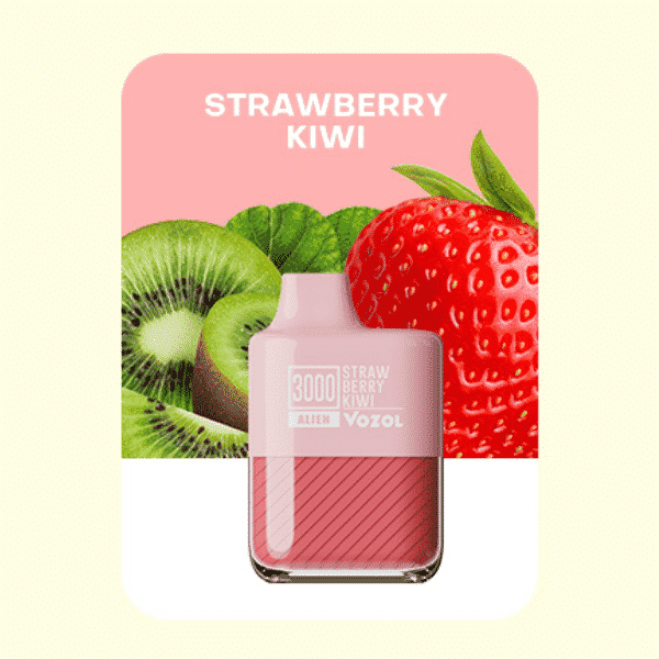 VOZOL Alien 3000 Disposable Kit Strawberry Kiwi
