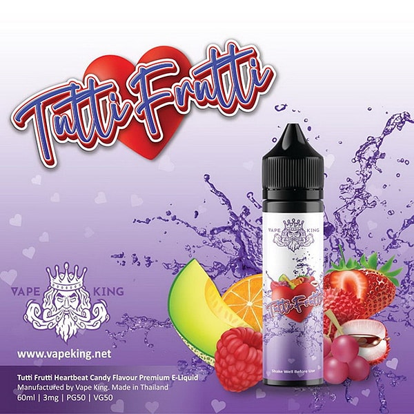 Vape King Freebase 60ML Tutti Frutti Heartbeat
