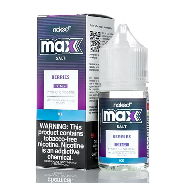 ICE BERRIES–MAX–Naked 100 TFN Salt 30ML 1