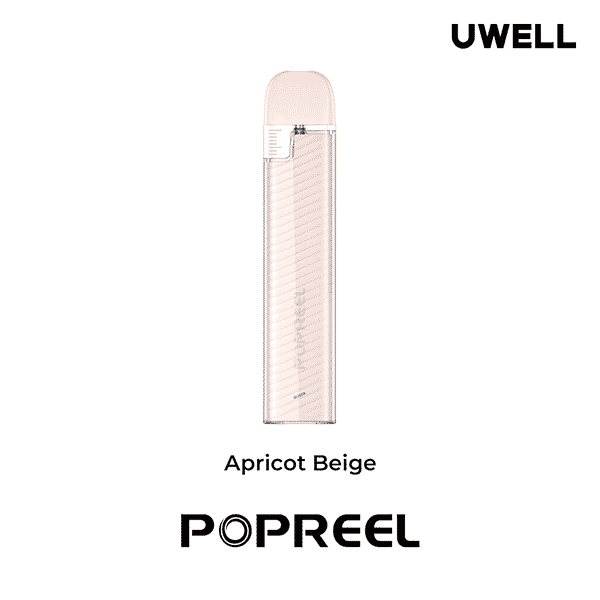 POPREEL P1 Pod Kit Uwell Apricot Beige