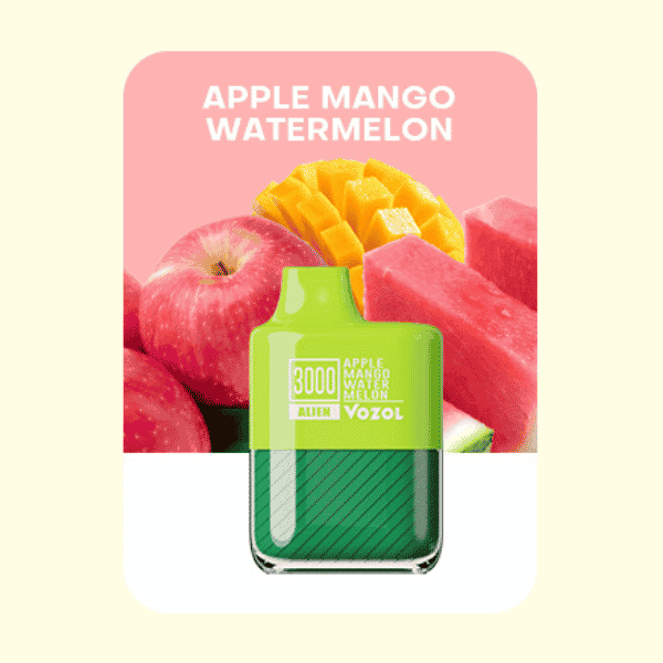 VOZOL Alien 3000 Disposable Kit Apple Mango Watermelon