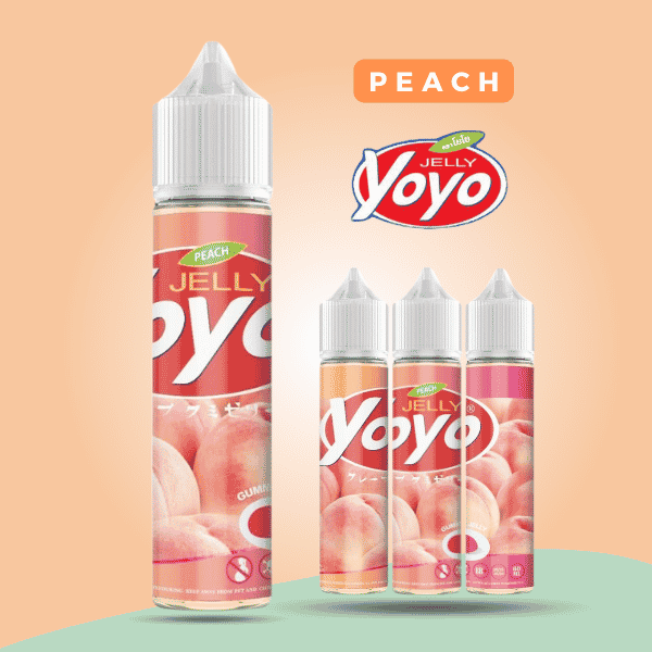 Jelly Yoyo 60ML peach