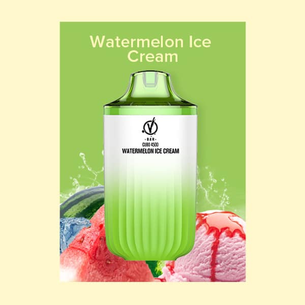 Linvo Cubo 4500 Disposable Kit Vbar Watermelon Ice Cream