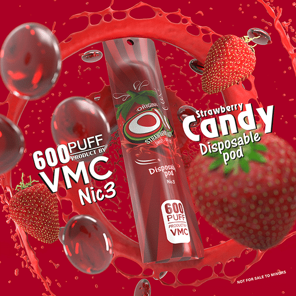 vmc disposable pod Ole Strawberry Candy
