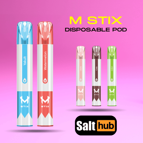 M STIX Disposable Pod Salt Hub 1