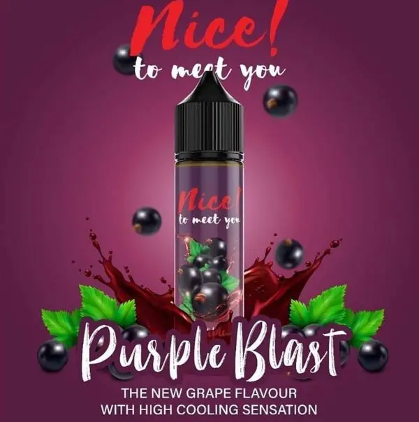 Nice To Meet You Purple Blast 60ml