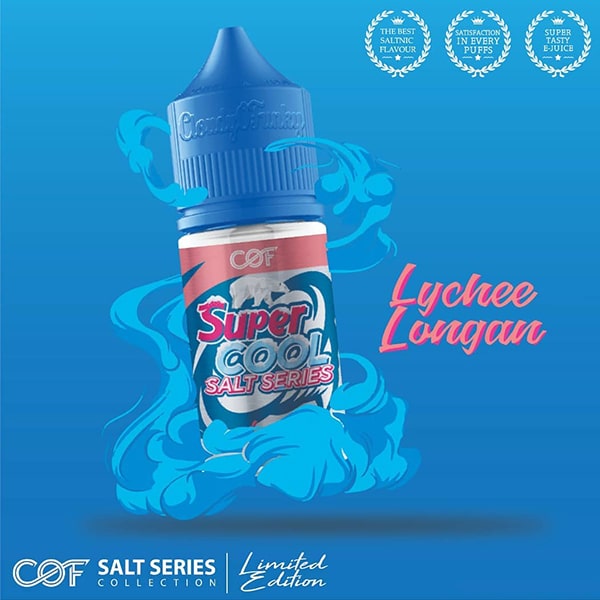 Super Cool COF Salt 30ml Lychee Longon 1
