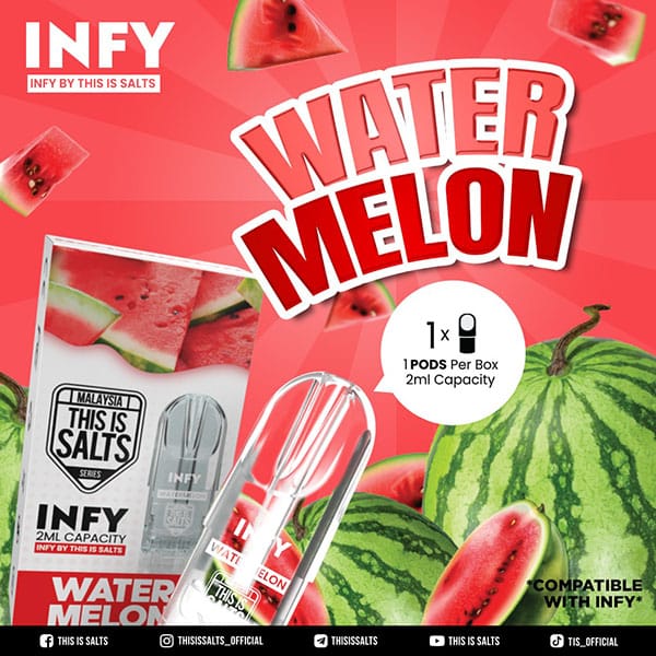 INFY Pod Cartridge This is Salt Watermelon