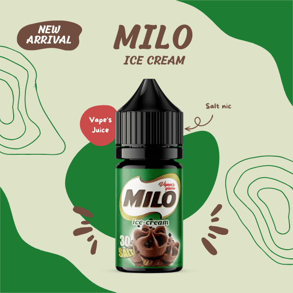 Milo Ice Cream Saltnic 2