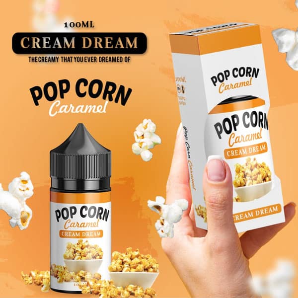 Pop Corn Caramel Cream Dream 100ml 1