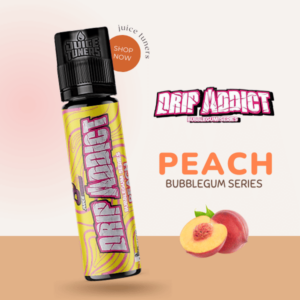 Drip Addict Peach Bubble Gum 1