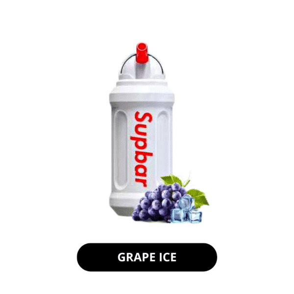Supbar 8000 Puffs Disposable Vape GRAPE ICE