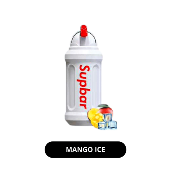 Supbar 8000 Puffs Disposable Vape MANGO ICE
