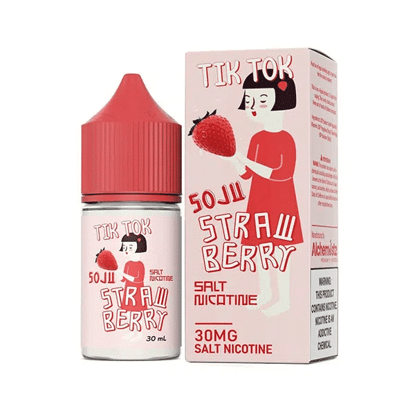 TIK TOK–SOJU Strawberry Saltnic 1
